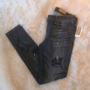 Polo Ralph Lauren Floral Tompkins Skinny Jeans